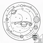 A planet with rings made of city lights – tattoo sketch (№1752324456_0, 12.07.2025 12:47) — tattoovalue.net