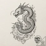Barcode, ink illustration for tattoo, clean l… – tattoo sketch (№1752330554_0, 12.07.2025 14:29) — tattoovalue.net