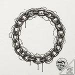 Plague tome sealed with chains, concept art f… – tattoo sketch (№1752333154_0, 12.07.2025 15:12) — tattoovalue.net