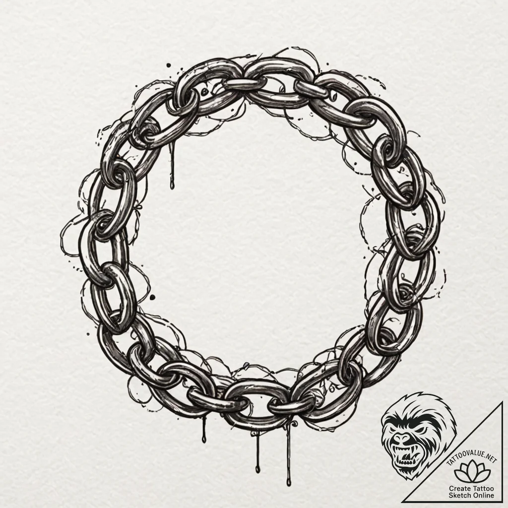 Plague tome sealed with chains, concept art f... - tattoo sketch (№1752333154_0, 12.07.2025 15:12) — tattoovalue.net