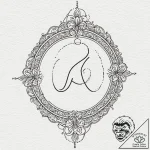 Alchemical symbol for water, dissolving into… – tattoo sketch (№1752338636_0, 12.07.2025 16:43) — tattoovalue.net