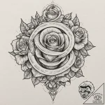 Night serpent beneath celestial rift, tattoo… – tattoo sketch (№1752340581_0, 12.07.2025 17:16) — tattoovalue.net