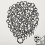 Tattoo sketch, chains of choice: interlocking… – tattoo sketch (№1752347475_0, 12.07.2025 19:11) — tattoovalue.net