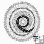 Tattoo sketch, navel of the universe, a styli… – tattoo sketch (№1752353064_0, 12.07.2025 20:44) — tattoovalue.net
