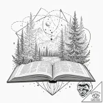 Tattoo sketch, never-ending storybook (digita… – tattoo sketch (№1752354251_0, 12.07.2025 21:04) — tattoovalue.net