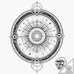 Tattoo sketch, vinyl record, cosmic grooves,… – tattoo sketch (№1752355264_0, 12.07.2025 21:21) — tattoovalue.net