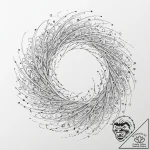 Tattoo sketch, dancing data waves, abstract,… – tattoo sketch (№1752356702_0, 12.07.2025 21:45) — tattoovalue.net