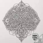 Tattoo sketch, inherited memory code, a styli… – tattoo sketch (№1752363411_0, 12.07.2025 23:36) — tattoovalue.net