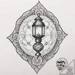 Tattoo sketch, netherworld navigator’s lanter… – tattoo sketch (№1752364004_0, 12.07.2025 23:46) — tattoovalue.net