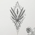 Tattoo sketch, quiver of cosmic arrows, an or… – tattoo sketch (№1752365782_0, 13.07.2025 00:16) — tattoovalue.net