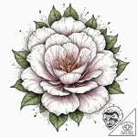 Tattoo sketch, desert rose data bloom, a resi… – tattoo sketch (№1752366960_0, 13.07.2025 00:36) — tattoovalue.net