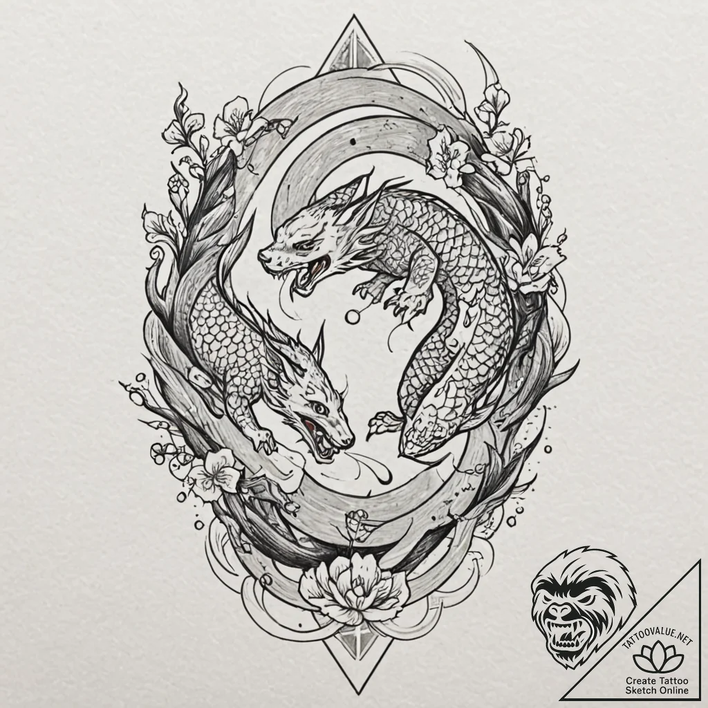 Tattoo sketch, light-footed scout, data trail... - tattoo sketch (№1752371186_0, 13.07.2025 01:46) — tattoovalue.net