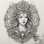 Tattoo sketch, false idols of code, ancient,… – tattoo sketch (№1752375197_0, 13.07.2025 02:53) — tattoovalue.net