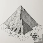 Tattoo sketch, pyramids of preserved data, an… – tattoo sketch (№1752375957_0, 13.07.2025 03:05) — tattoovalue.net