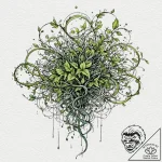 Tattoo sketch, an algorithm visualized as a c… – tattoo sketch (№1752378579_0, 13.07.2025 03:49) — tattoovalue.net