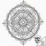 Tattoo sketch, synchronicity gears, two perfe… – tattoo sketch (№1752380698_0, 13.07.2025 04:24) — tattoovalue.net