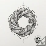 Tattoo sketch, knot of infinite possibilities… – tattoo sketch (№1752382143_0, 13.07.2025 04:49) — tattoovalue.net