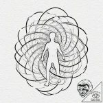 Tattoo sketch, vortex of personal growth, a s… – tattoo sketch (№1752383076_0, 13.07.2025 05:04) — tattoovalue.net