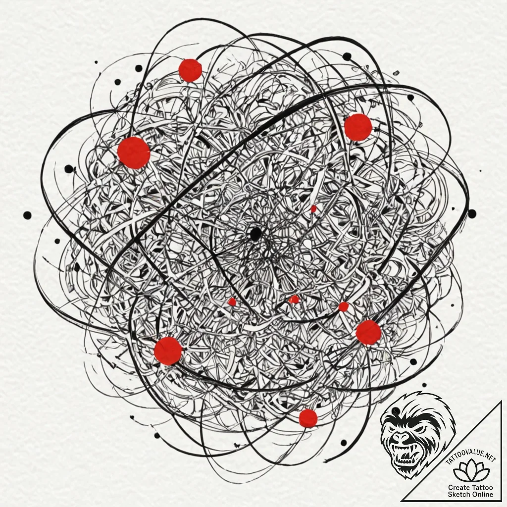 Tattoo sketch, jumbled thoughts, clear vision... - tattoo sketch (№1752384186_0, 13.07.2025 05:23) — tattoovalue.net