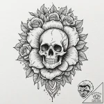 Tattoo sketch, an atomic bomb explosion made… – tattoo sketch (№1752385040_0, 13.07.2025 05:37) — tattoovalue.net