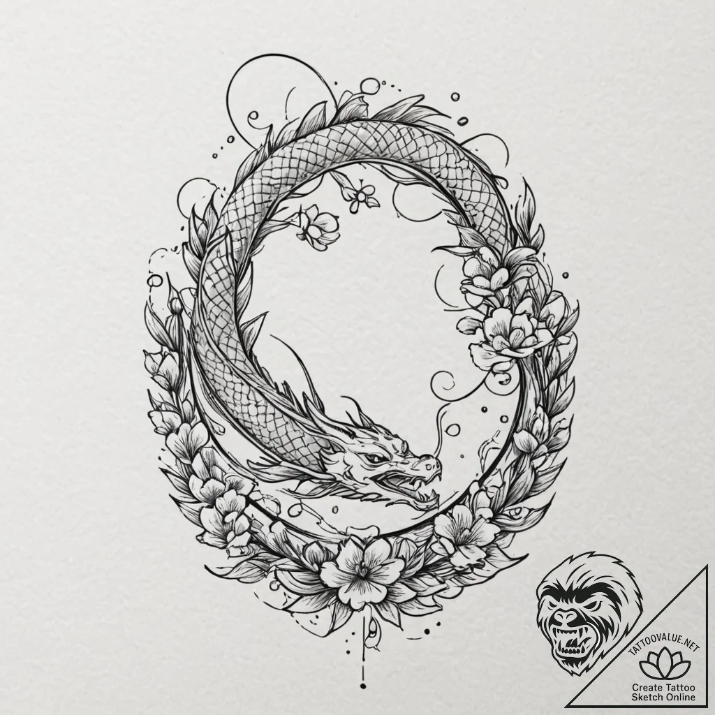 Tattoo sketch, time capsule seed, a single, g... - tattoo sketch (№1752386065_0, 13.07.2025 05:54) — tattoovalue.net