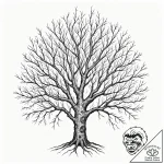 Tattoo sketch, tactile tree of touch (haptic… – tattoo sketch (№1752387514_0, 13.07.2025 06:18) — tattoovalue.net