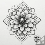 Tattoo sketch, an atomic bomb explosion made… – tattoo sketch (№1752389390_0, 13.07.2025 06:49) — tattoovalue.net