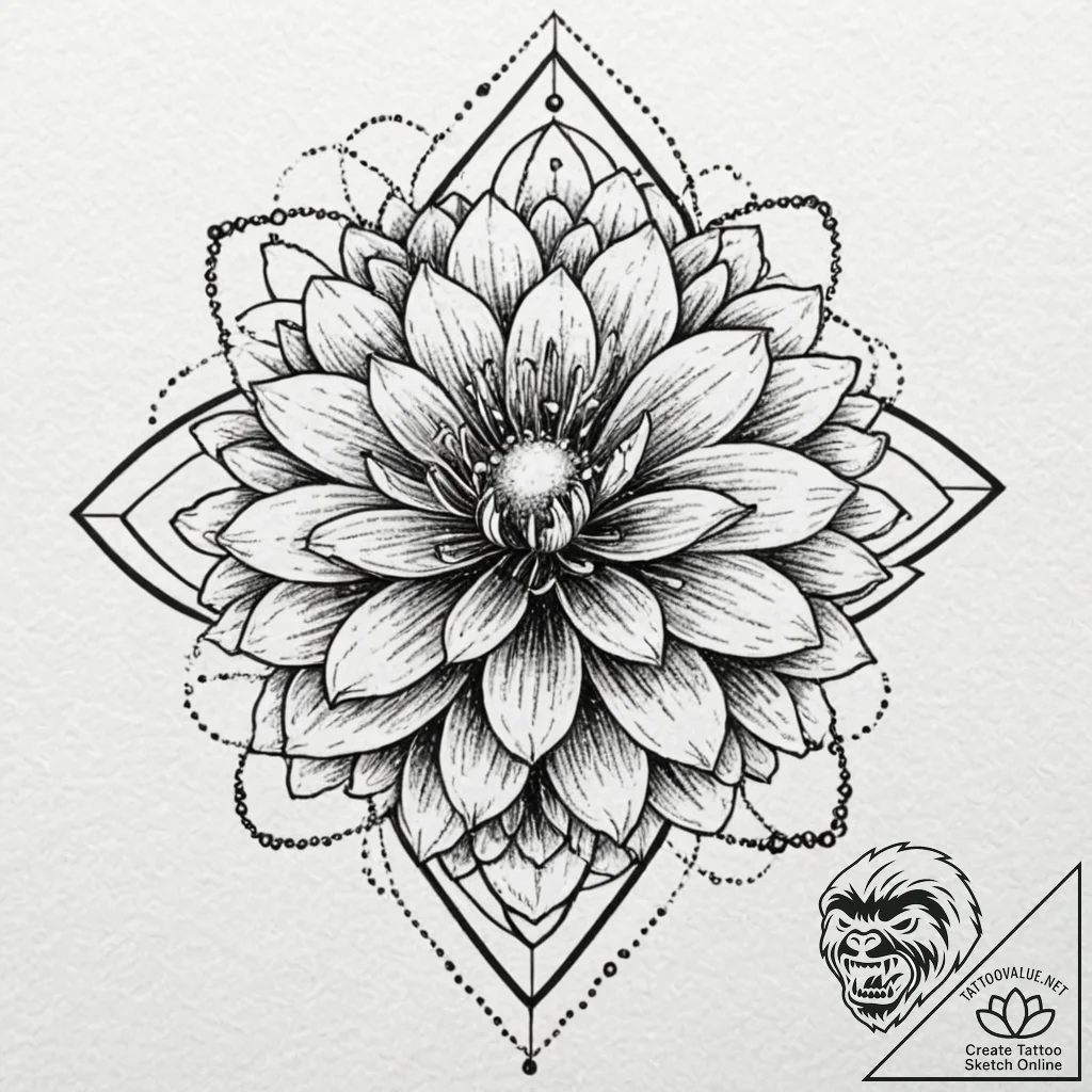 Tattoo sketch, an atomic bomb explosion made... - tattoo sketch (№1752389390_0, 13.07.2025 06:49) — tattoovalue.net