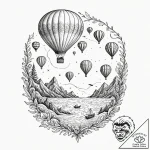 Tattoo sketch, odyssey through the subconscio… – tattoo sketch (№1752389813_0, 13.07.2025 06:56) — tattoovalue.net