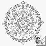 Tattoo sketch, zodiac wheel, algorithm driven… – tattoo sketch (№1752395635_0, 13.07.2025 08:33) — tattoovalue.net