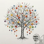 Tattoo sketch, yielding branches, data fruit,… – tattoo sketch (№1752397093_0, 13.07.2025 08:58) — tattoovalue.net