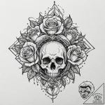 Tattoo sketch, storm cloud of consciousness,… – tattoo sketch (№1752400448_0, 13.07.2025 09:54) — tattoovalue.net