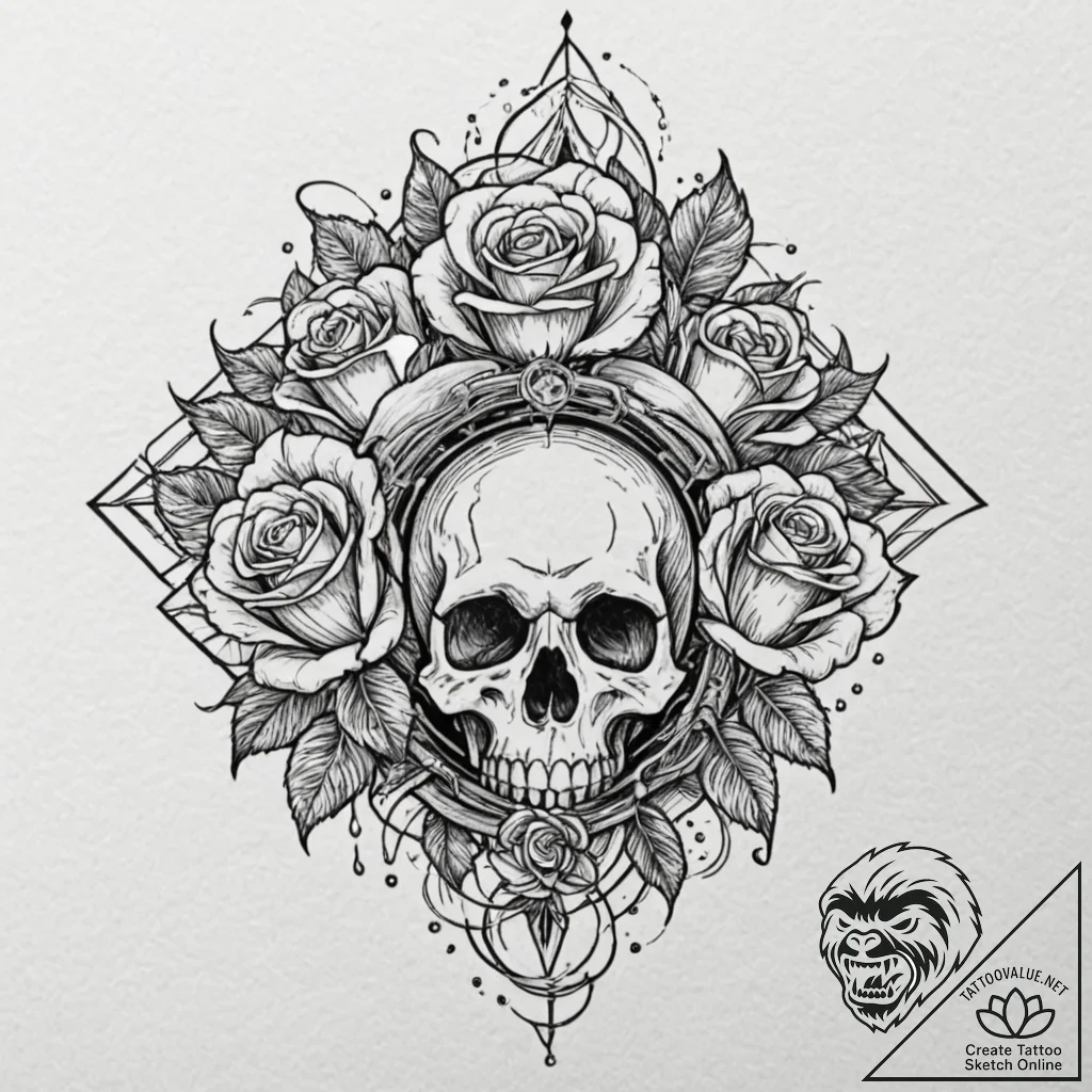 Tattoo sketch, storm cloud of consciousness,... - tattoo sketch (№1752400448_0, 13.07.2025 09:54) — tattoovalue.net