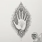 Tattoo sketch, empathic energy field, a styli… – tattoo sketch (№1752400969_0, 13.07.2025 10:02) — tattoovalue.net