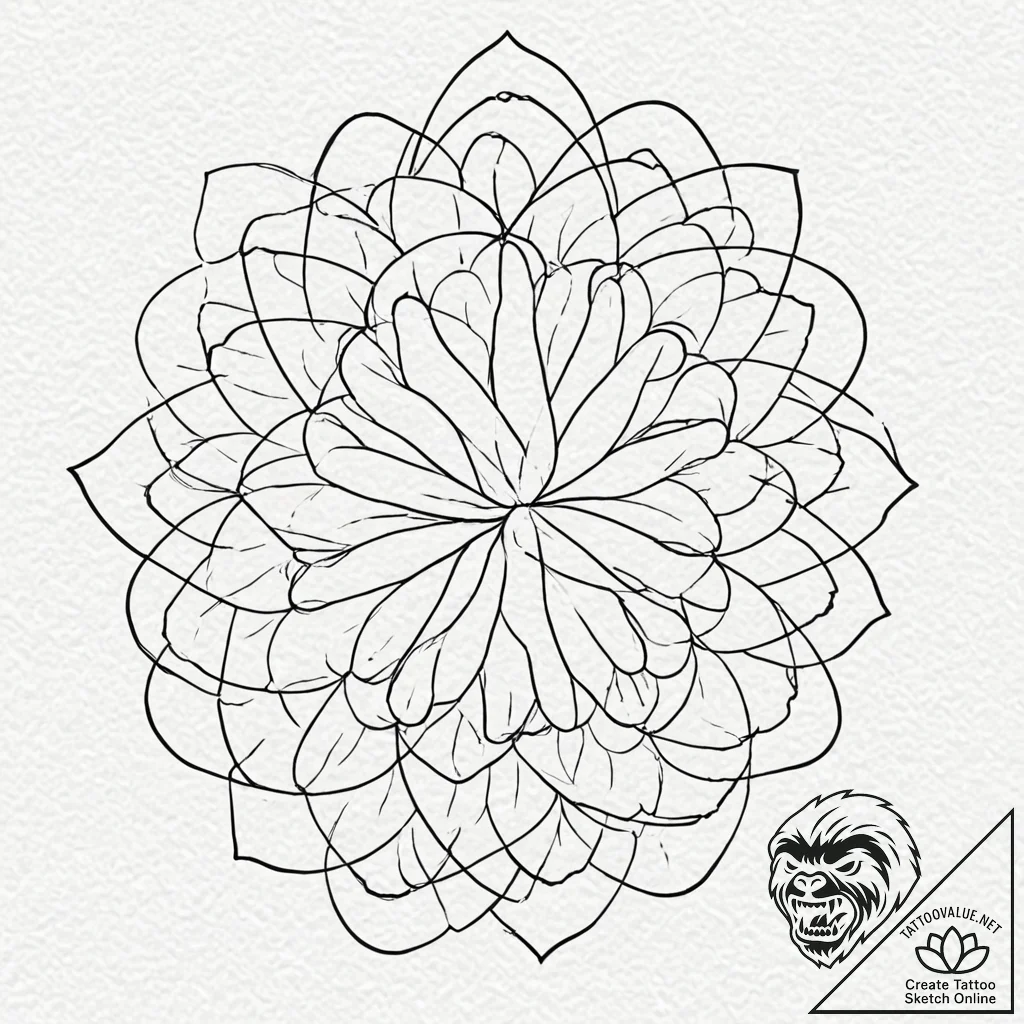 Tattoo sketch, human connection network, mult... - tattoo sketch (№1752401315_0, 13.07.2025 10:08) — tattoovalue.net