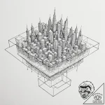 Tattoo sketch, blockchain ledger visualized a… – tattoo sketch (№1752402353_0, 13.07.2025 10:25) — tattoovalue.net