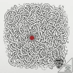 Tattoo sketch, questioning mind maze, a compl… – tattoo sketch (№1752403124_0, 13.07.2025 10:38) — tattoovalue.net