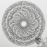 Tattoo sketch, eldritch equation, a swirling,… – tattoo sketch (№1752403807_0, 13.07.2025 10:50) — tattoovalue.net