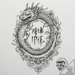 Tattoo sketch, false idols of code, ancient,… – tattoo sketch (№1752404065_0, 13.07.2025 10:54) — tattoovalue.net