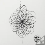 Tattoo sketch, kinetic abstract sculpture, a… – tattoo sketch (№1752406097_0, 13.07.2025 11:28) — tattoovalue.net