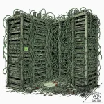 Tattoo sketch, zombie data server farm, a dar… – tattoo sketch (№1752407595_0, 13.07.2025 11:53) — tattoovalue.net