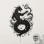 Tattoo sketch, galactic graffiti artist, a si… – tattoo sketch (№1752411191_0, 13.07.2025 12:53) — tattoovalue.net