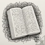 Tattoo sketch, enchanted code book, an ancien… – tattoo sketch (№1752416762_0, 13.07.2025 14:26) — tattoovalue.net