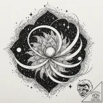 Tattoo sketch, nebula of new beginnings, a vi… – tattoo sketch (№1752417500_0, 13.07.2025 14:38) — tattoovalue.net