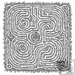Tattoo sketch, circuit board labyrinth: a det… – tattoo sketch (№1752422339_0, 13.07.2025 15:58) — tattoovalue.net
