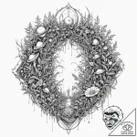 Tattoo sketch, rogue ai’s garden, a vibrant,… – tattoo sketch (№1752424164_0, 13.07.2025 16:29) — tattoovalue.net