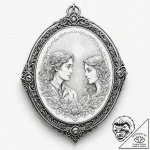 Tattoo sketch, keepsake locket, digital photo… – tattoo sketch (№1752426691_0, 13.07.2025 17:11) — tattoovalue.net