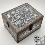 Tattoo sketch, keepsake box of forgotten futu… – tattoo sketch (№1752427561_0, 13.07.2025 17:26) — tattoovalue.net