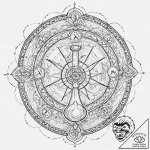 Tattoo sketch, alchemist’s lab, intricately d… – tattoo sketch (№1752435252_0, 13.07.2025 19:34) — tattoovalue.net