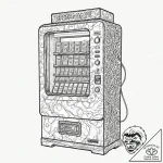 Tattoo sketch, vaporwave dreamscape vending m… – tattoo sketch (№1752440569_0, 13.07.2025 21:02) — tattoovalue.net
